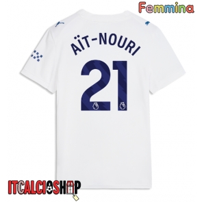 Manchester City Rayan Ait-Nouri #21 Terza Maglia Femmina 2026-27 Manica Corta